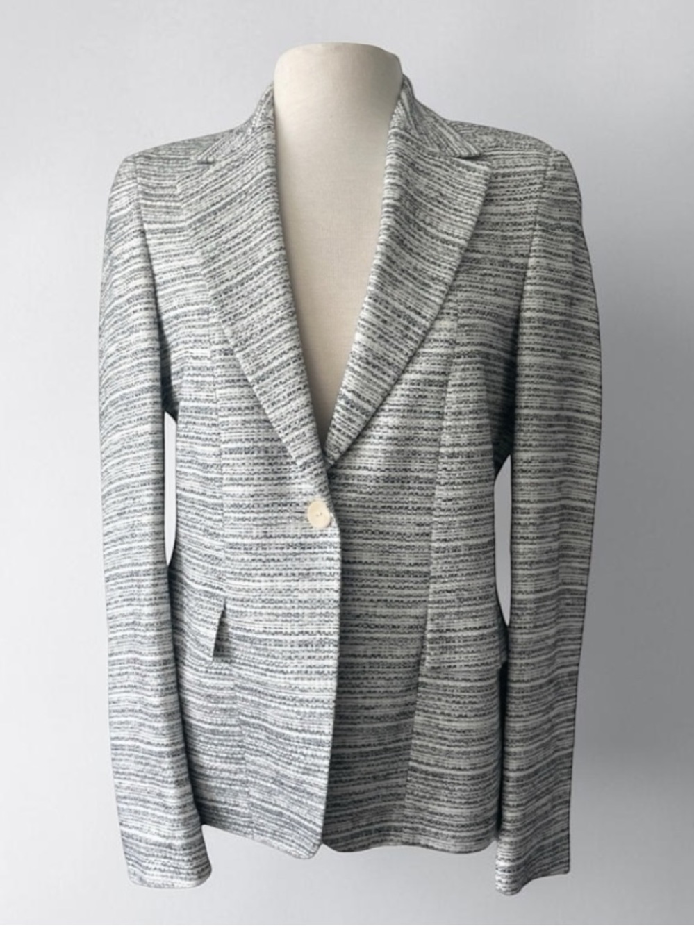 ZANELLA JACKET Linen Blend Size 8